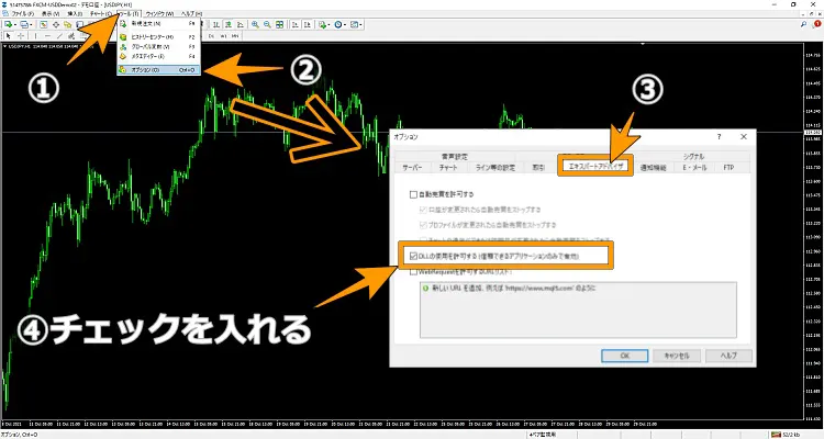 オプション設定