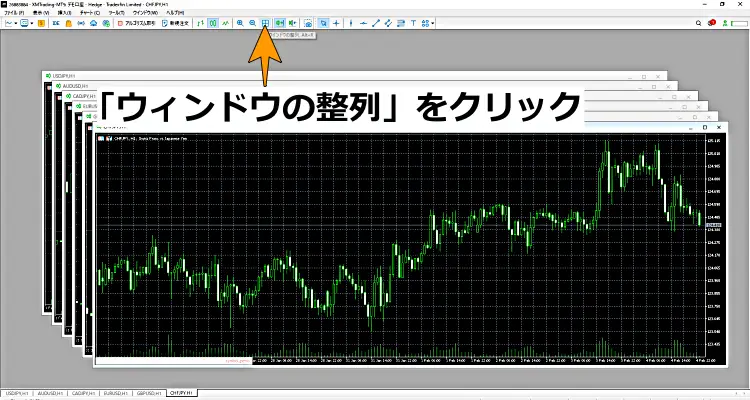 通貨ペア整列